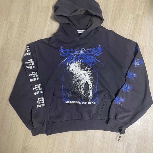 스키즘 인듀싱 MALEVOLENT HOODIE CHARCOAL / L 