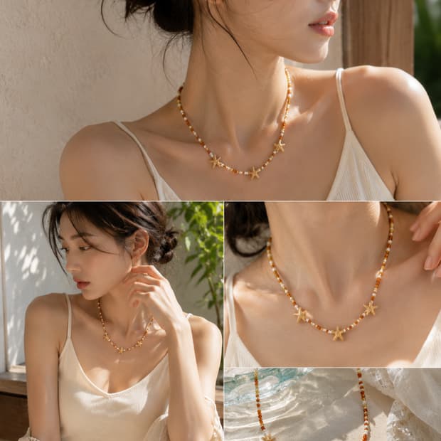 Solmare Beads Necklace