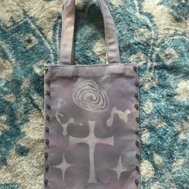 Handmade 스터드 bag 