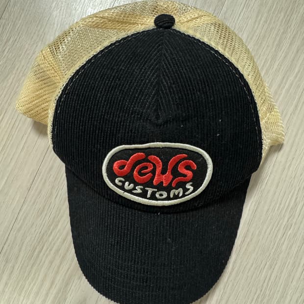 남녀공용 데우스 코듀로이 메쉬 모자 택포