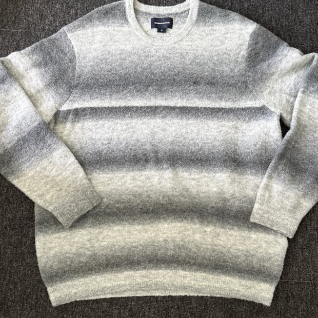 [XL] 디스이즈네버댓 니트 그레이