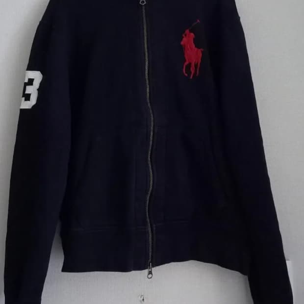 폴로 POLO 빅포니 후드집업 95/M