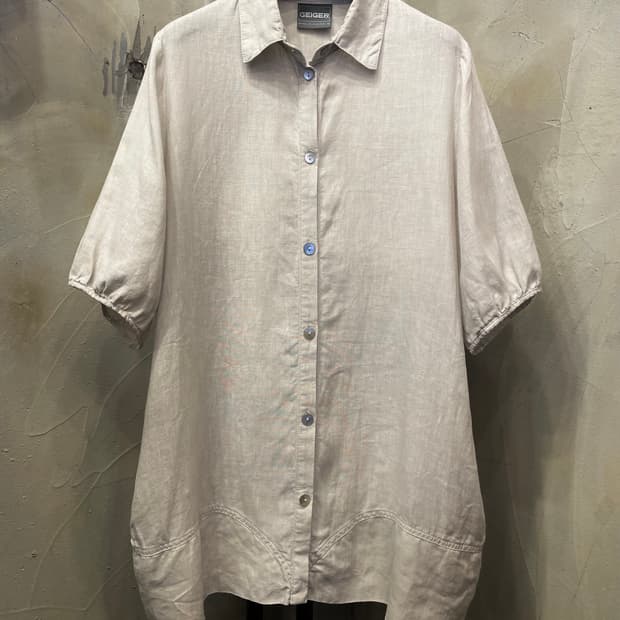 가이거 린넨 블라우스 66~77