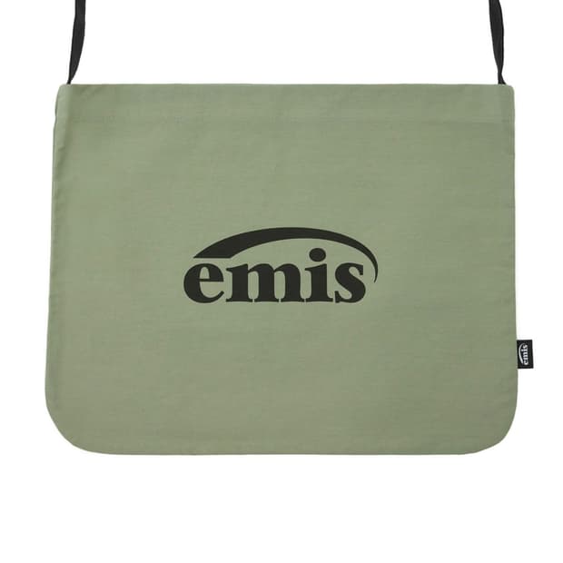 이미스 NEW LOGO COTTON ECO BAG-KHAKI