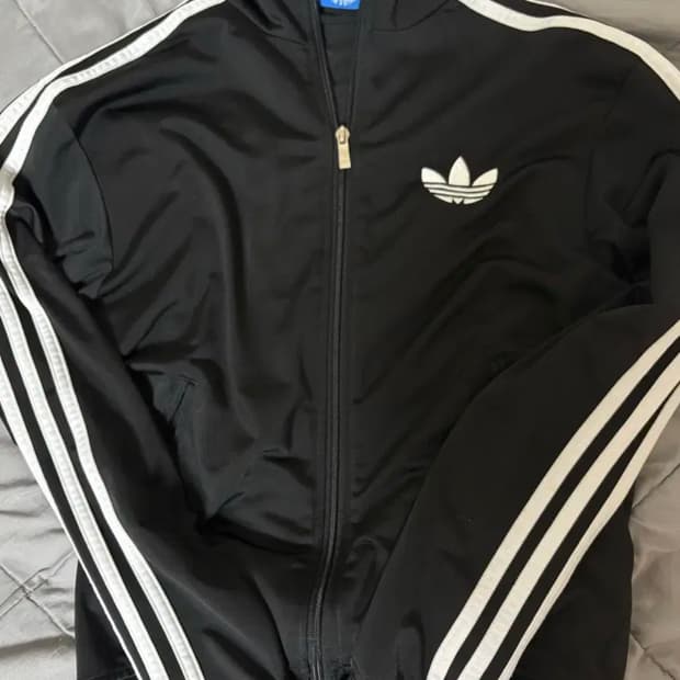 아디다스 파이어버드 구파이어버드 져지 집업 트랙탑  85 블랙
