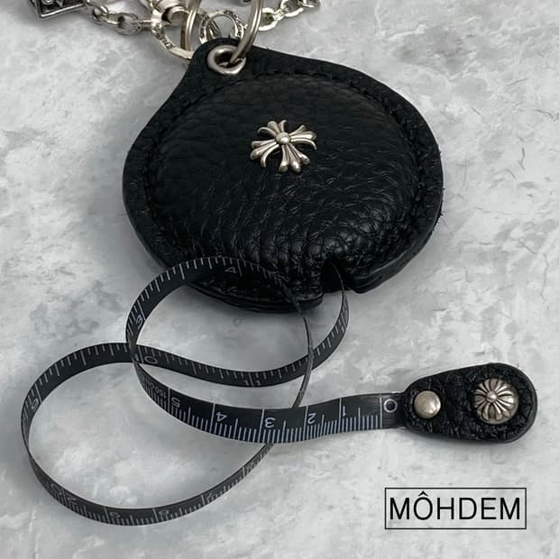 [Unisex]줄자 키링 크롬 열쇠고리