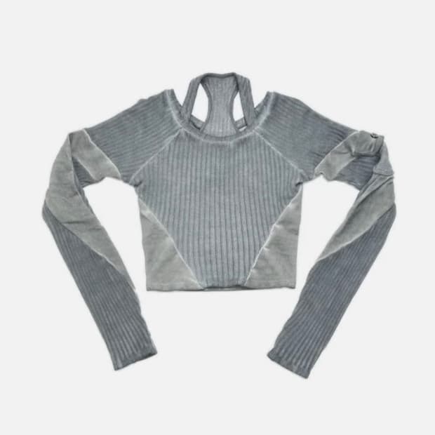 (구해요) 에이시네틱스 레이어드 탑 차콜