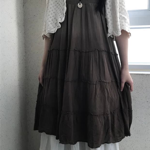 브라운 모리걸 set