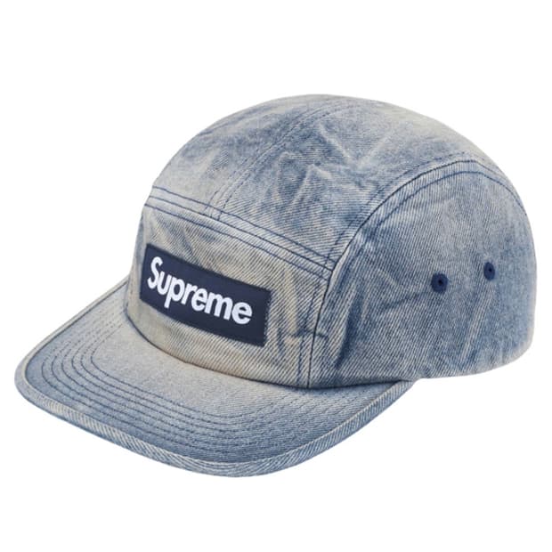 24SS 슈프림 데님 캠프캡
