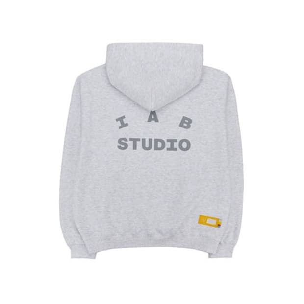 2024 아이앱 스튜디오 후드 라이트 그레이 L 새제품