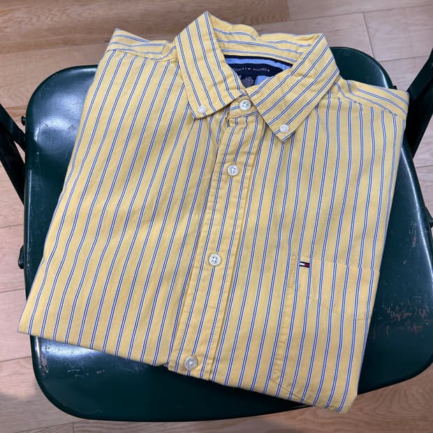 Tommy Hilfiger Logo Stripe Shirts
