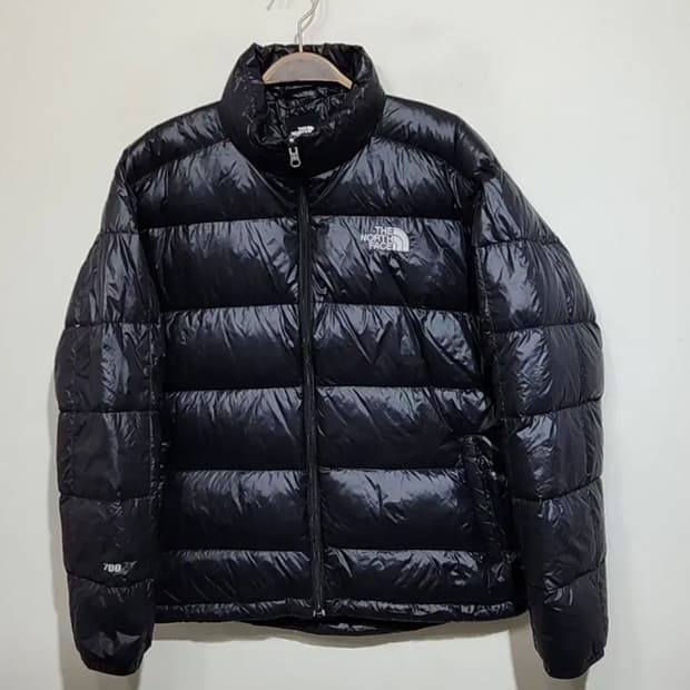 (95) 노스페이스 700 패딩점퍼 블랙 거위털 구스다운 자켓 
