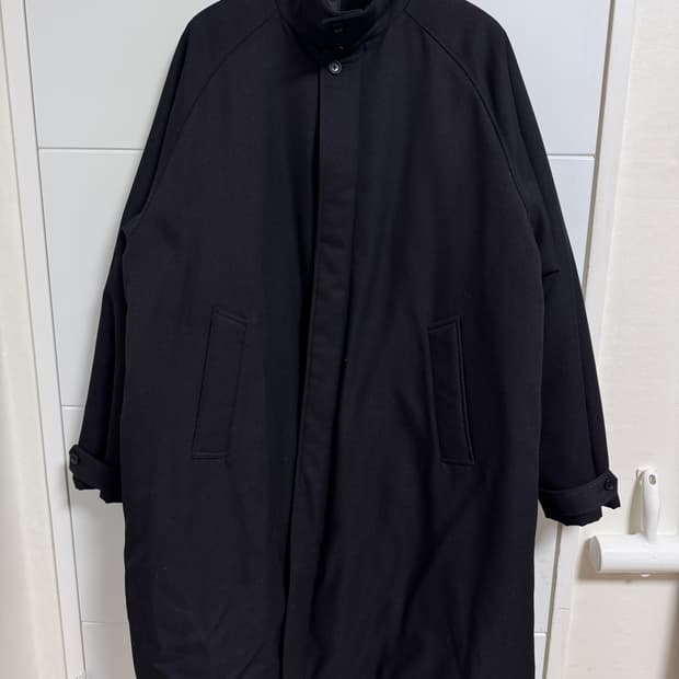 [착샷O] 빔즈 발마칸 코트 XL