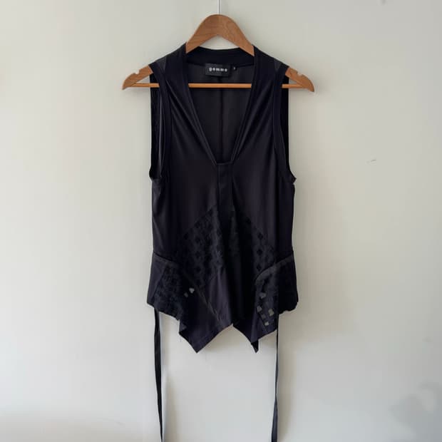 Gomme seethrough vest