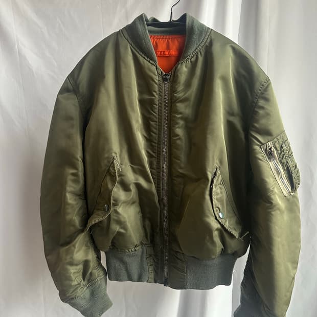 90s 알파인더스트리 MA-1 made in USA