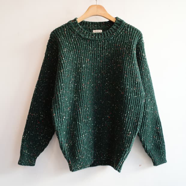 INDEX 멜란지 울 가디건 