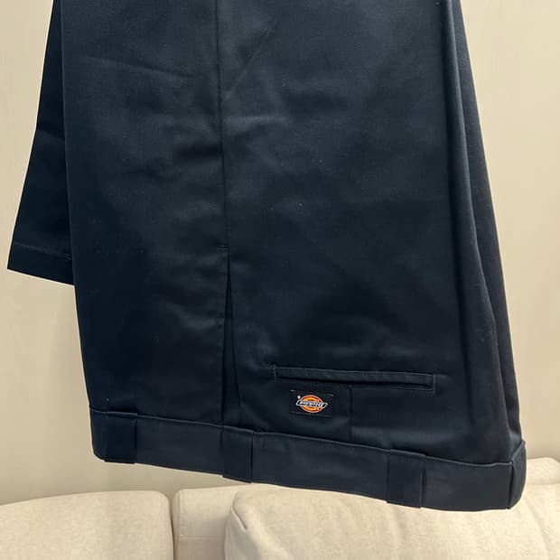 디키즈 874 네이비 코튼 팬츠 