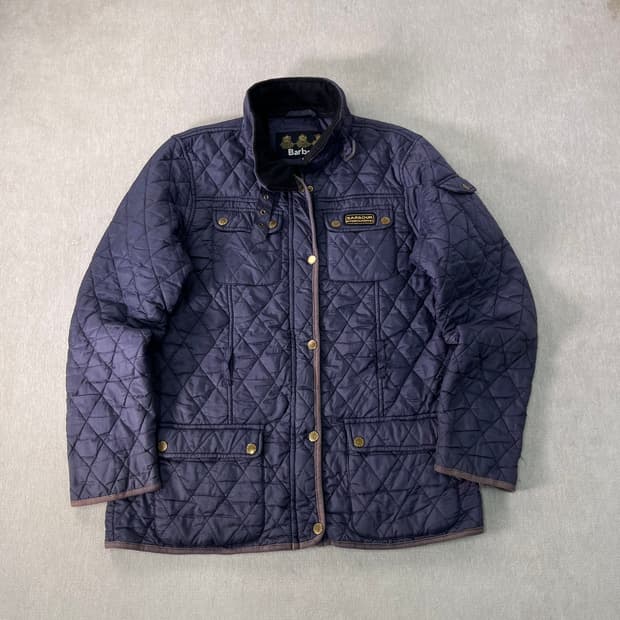 95 바버 인터네셔널 퀄팅 패딩