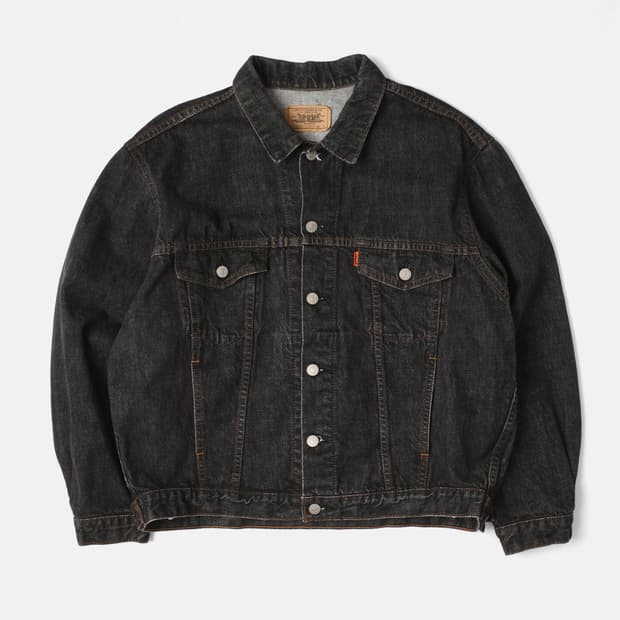 1980's Levi's 70649 BlackDenim Jacket