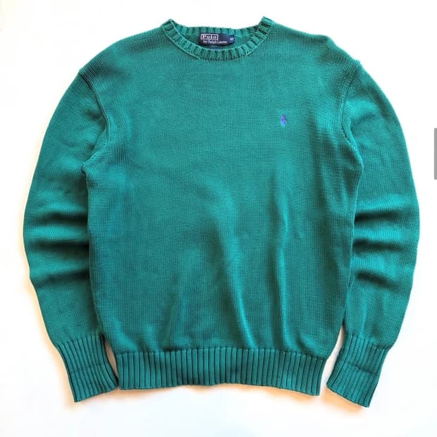 폴로랄프로렌 코튼 스웨터