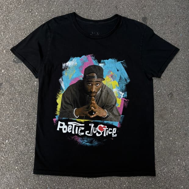POETIC JUSTICE 투팍 포에틱 저스티스 반팔티