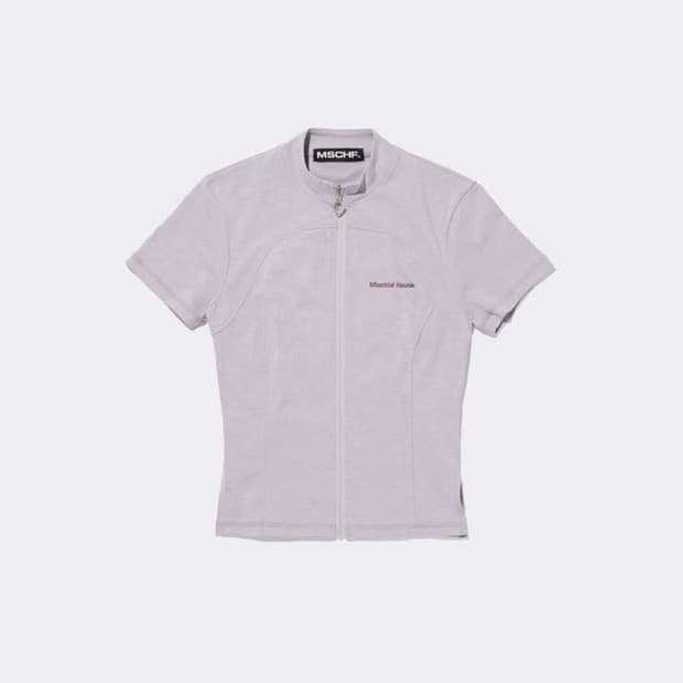 미스치프 Mischief mock neck 집업 슬리브 모크넥