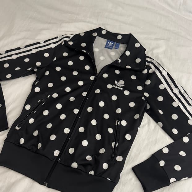 어디다스 도트 땡땡이 져지 95