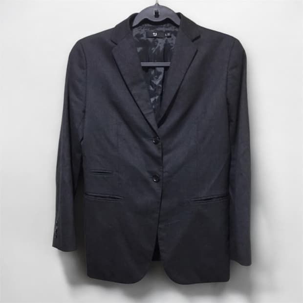 질샌더 유니클로 울 98 블레이저