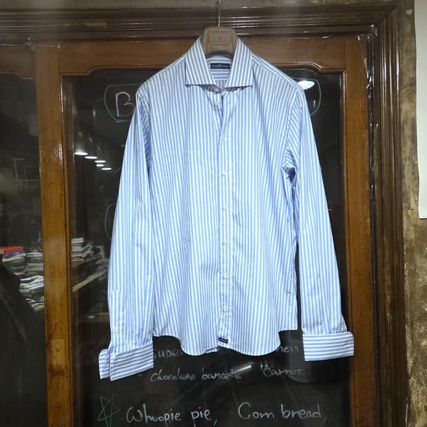 보토니 런던스트라이프 드레스셔츠