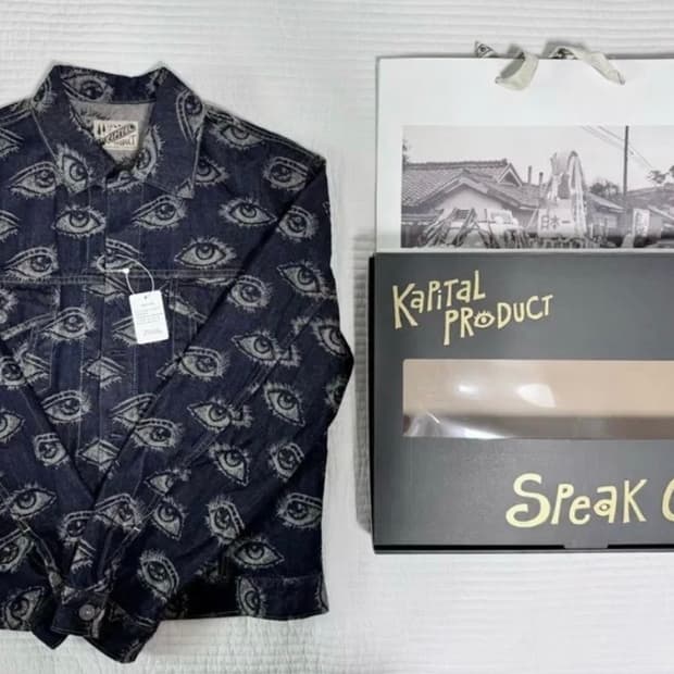 캐피탈 12온즈 스피크이지 데님 써드 자켓 인디고(새상품)