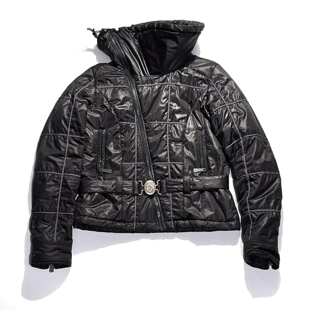 Diesel Asymmetric High Neck Zip Jacket