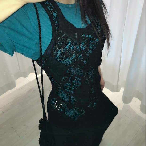 블랙 다이아몬드 매쉬 슬리스브리스