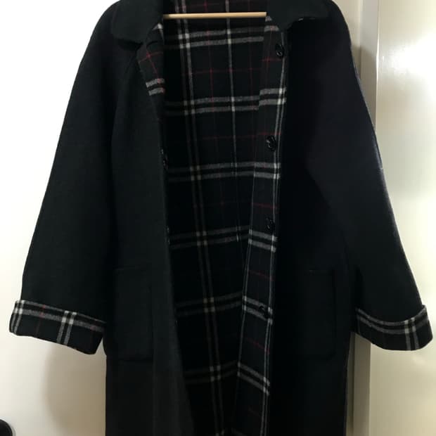 일본 빈티지 리버시블 코트