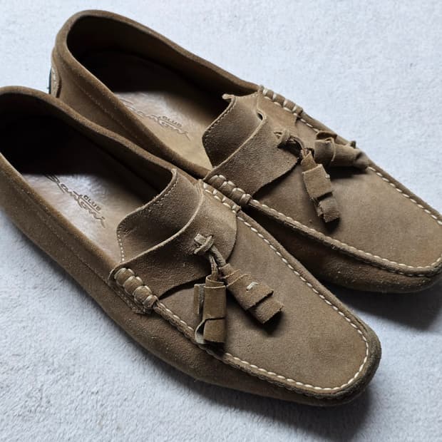 Santoni Club 산토니 스웨이드 태슬 로퍼 270