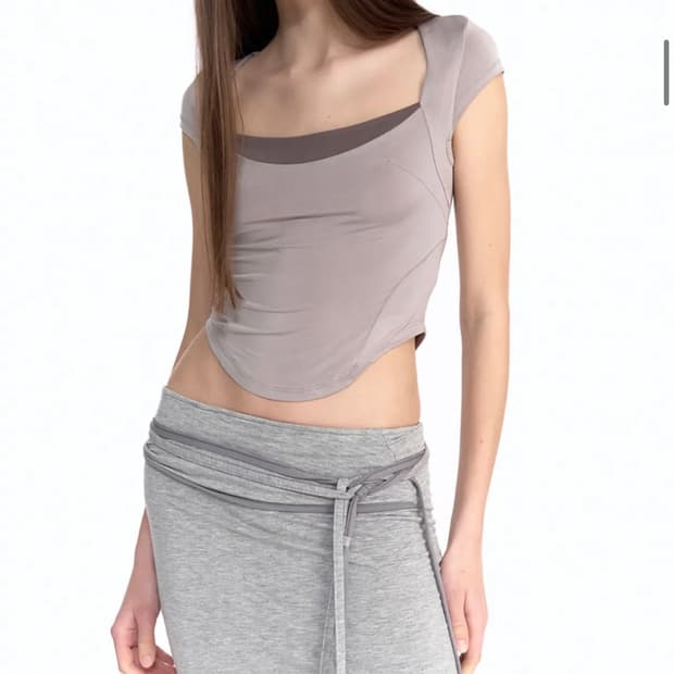 2000아카이브스 OLIVIA TOP (BEIGE)