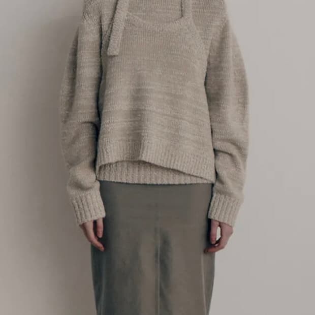 베르소 스웨터 니트 + 레이어드 니트