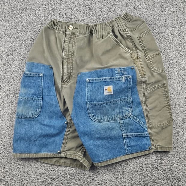 칼하트 코튼 카펜터 쇼츠 반바지 커스텀 ( 42" ) / 12017