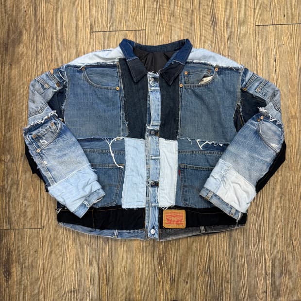 리바이스 리메이크 데님자켓