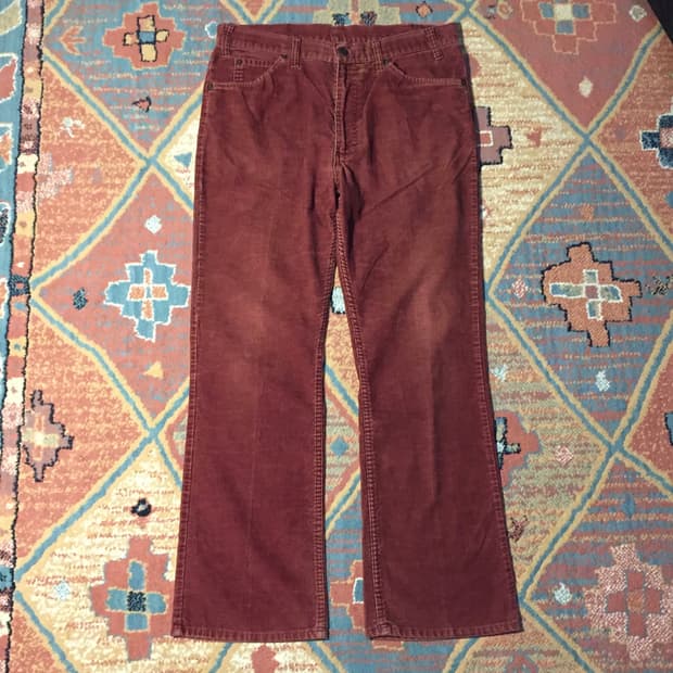 70‘s 리바이스 517 코듀로이 부츠컷