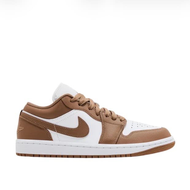 나이키 에어조던 1로우 브라운 화이트 240