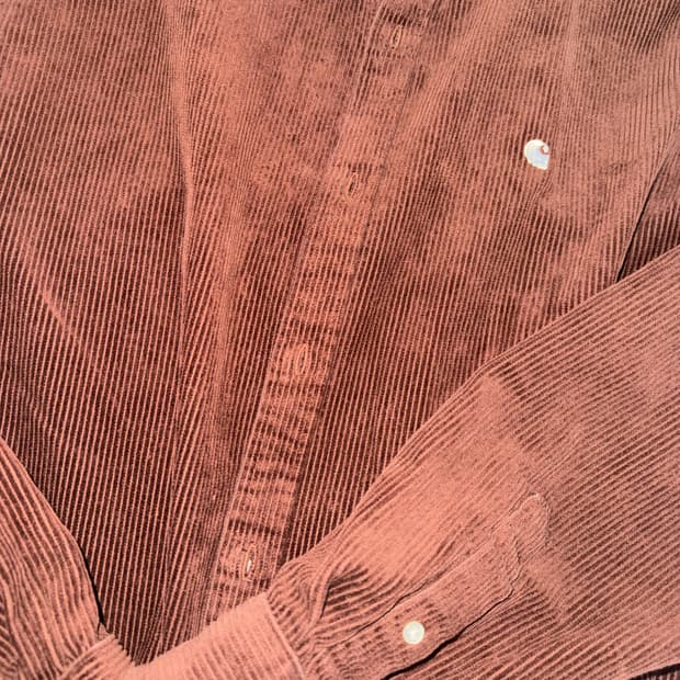 칼하트 코듀로이 셔츠