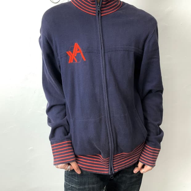 Armani Exchange Contrast Stripe Ribbed Z