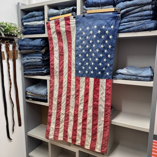 90s 빈티지 성조기 made in USA  