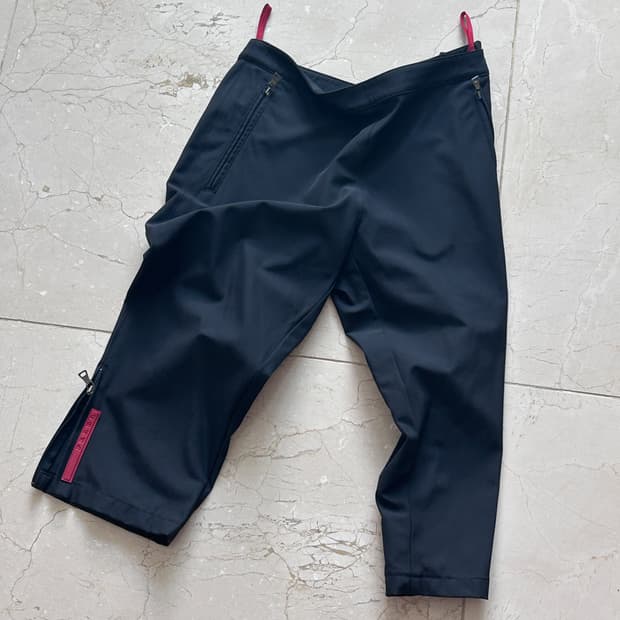 prada sport 7부 팬츠