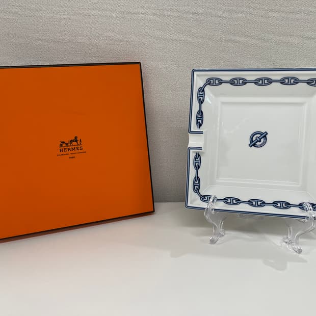 에르메스 샹달 블루 에쉬 트레이 1P HERMES