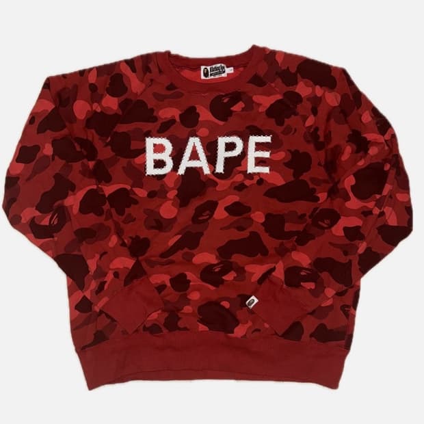 (급처)(유일매물) (정품) 크리스탈 베이프 맨투맨 스와로브스키 콜라보