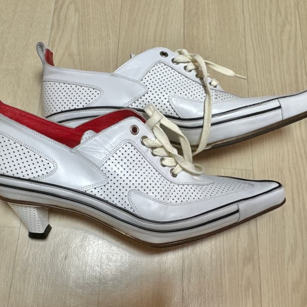 택포)Free lance paris스니커즈 힐 made in france