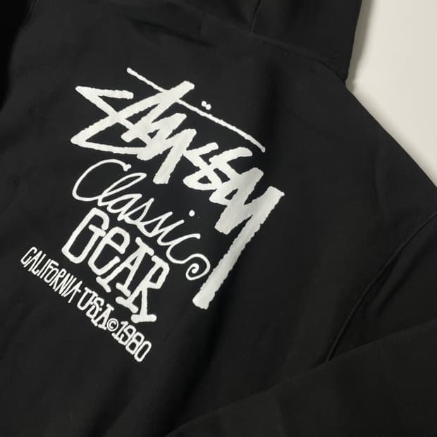 스투시 클래식 기어 후드 XL 