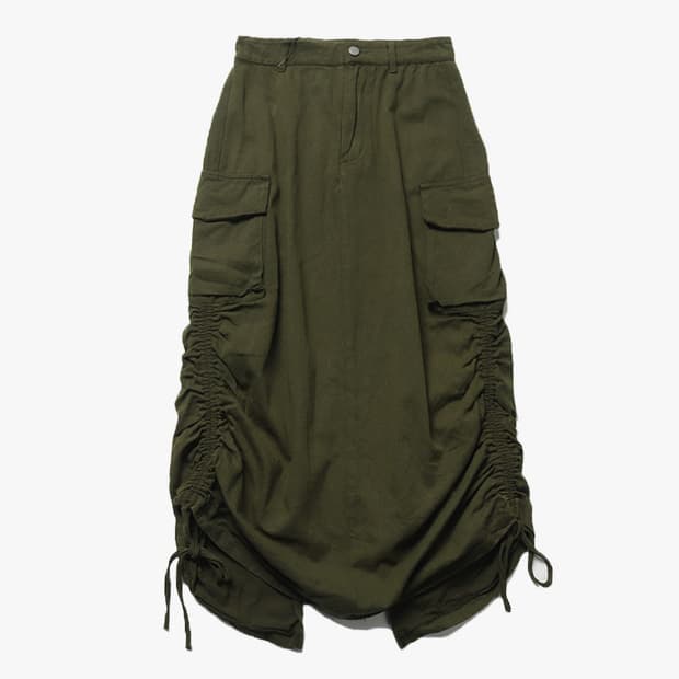 WHO’S WHO GALLERY - SHIRRING CARGO SKIRT