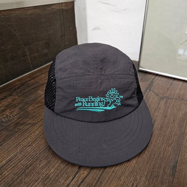 Bigwave Collective 블랙 러닝캡
